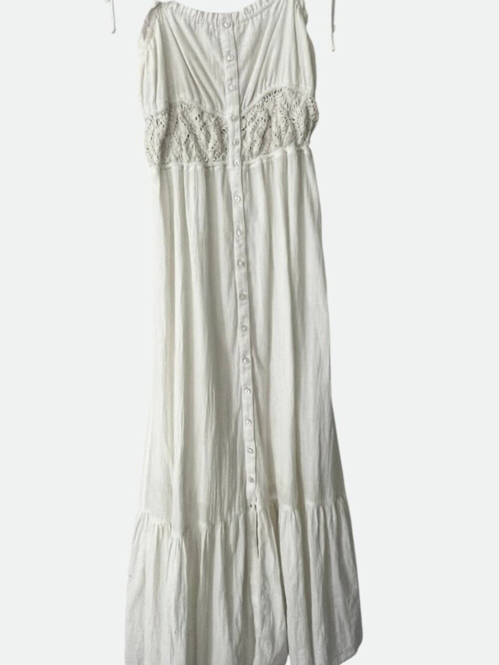 Aerie Button Front Maxi Dress – Size Small